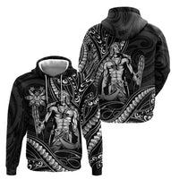Filipinos Lapu Lapu Hero Hoodie Black Polynesian Tribal Tattoo