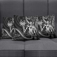 Filipinos Lapu Lapu Hero Pillow Cover Black Polynesian Tribal Tattoo