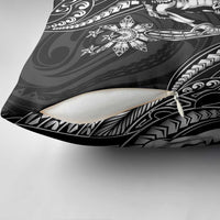 Filipinos Lapu Lapu Hero Pillow Cover Black Polynesian Tribal Tattoo