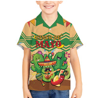 Personalised Hawaii Cinco De Mayo Family Matching Mermaid Dress and Hawaiian Shirt Funny Style