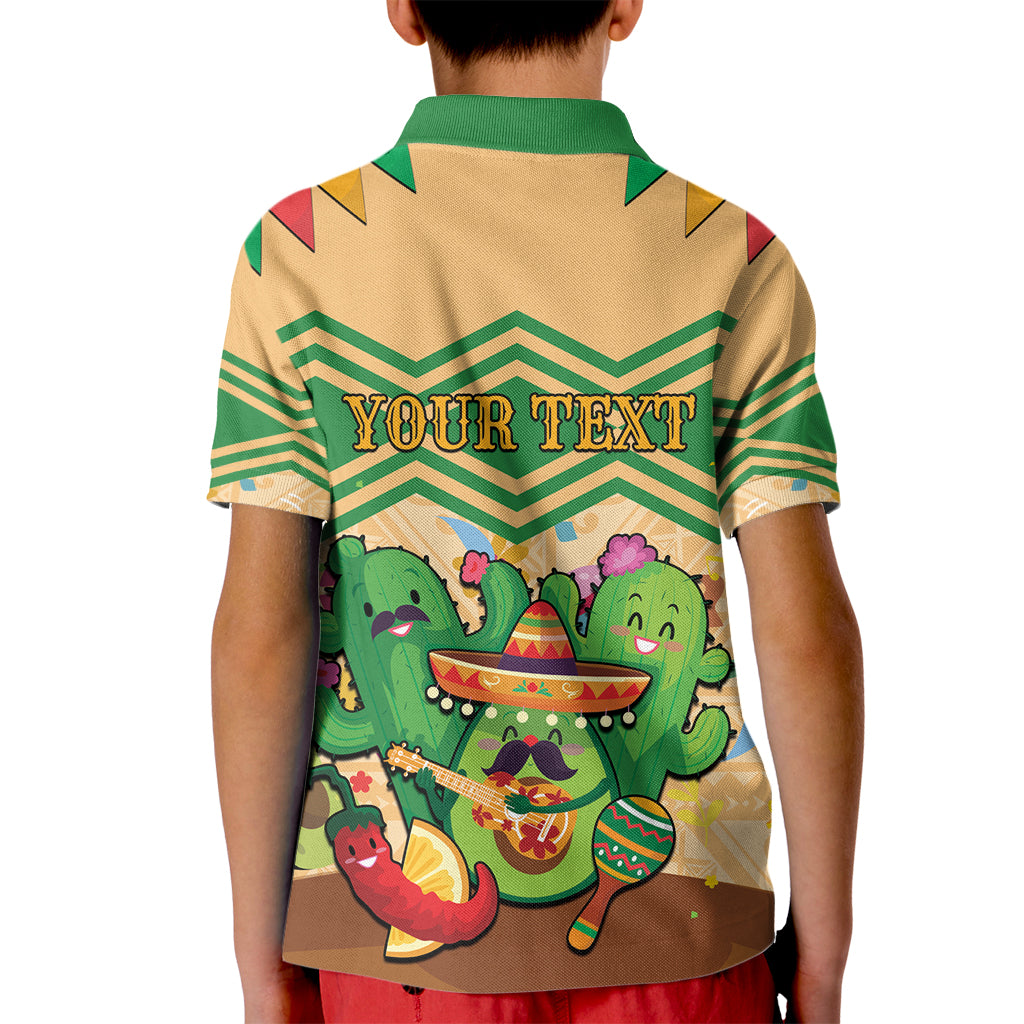 Personalised Hawaii Cinco De Mayo Kid Polo Shirt Funny Style