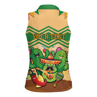 Personalised Hawaii Cinco De Mayo Women Sleeveless Polo Shirt Funny Style