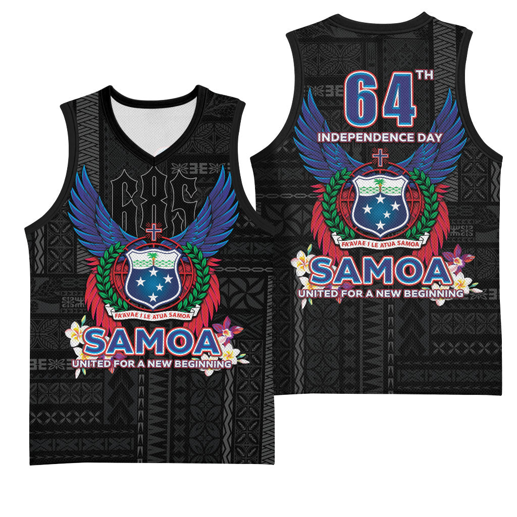 Samoa 64th Independence Anniversary Basketball Jersey