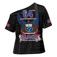 Samoa 64th Independence Anniversary Cross Shoulder Shirt