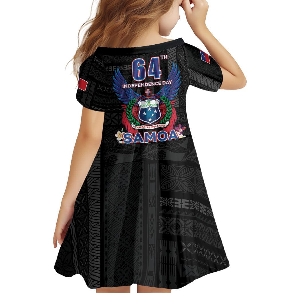 Samoa 64th Independence Anniversary Family Matching Long Sleeve Bodycon Dress and Hawaiian Shirt LT05 - Polynesian Pride