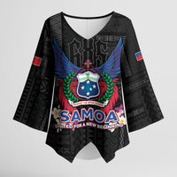 Samoa 64th Independence Anniversary Kimono Sleeve Blouse