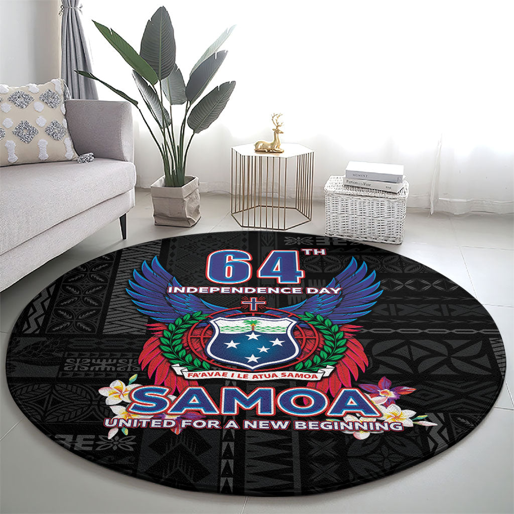 Samoa 64th Independence Anniversary Round Carpet