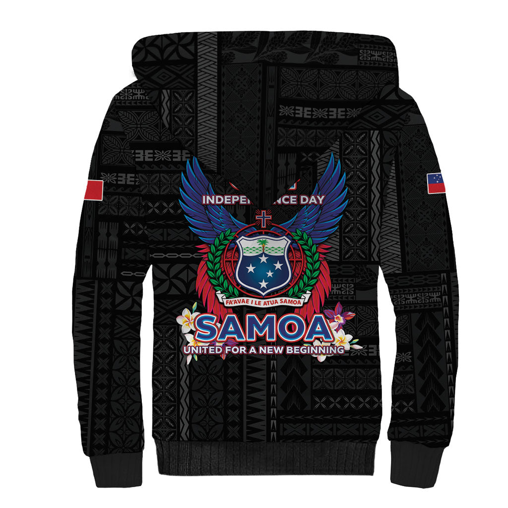 Samoa 64th Independence Anniversary Sherpa Hoodie