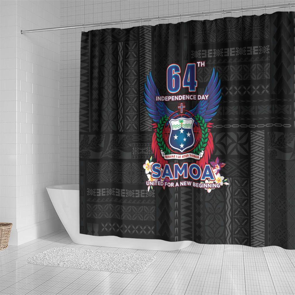 Samoa 64th Independence Anniversary Shower Curtain