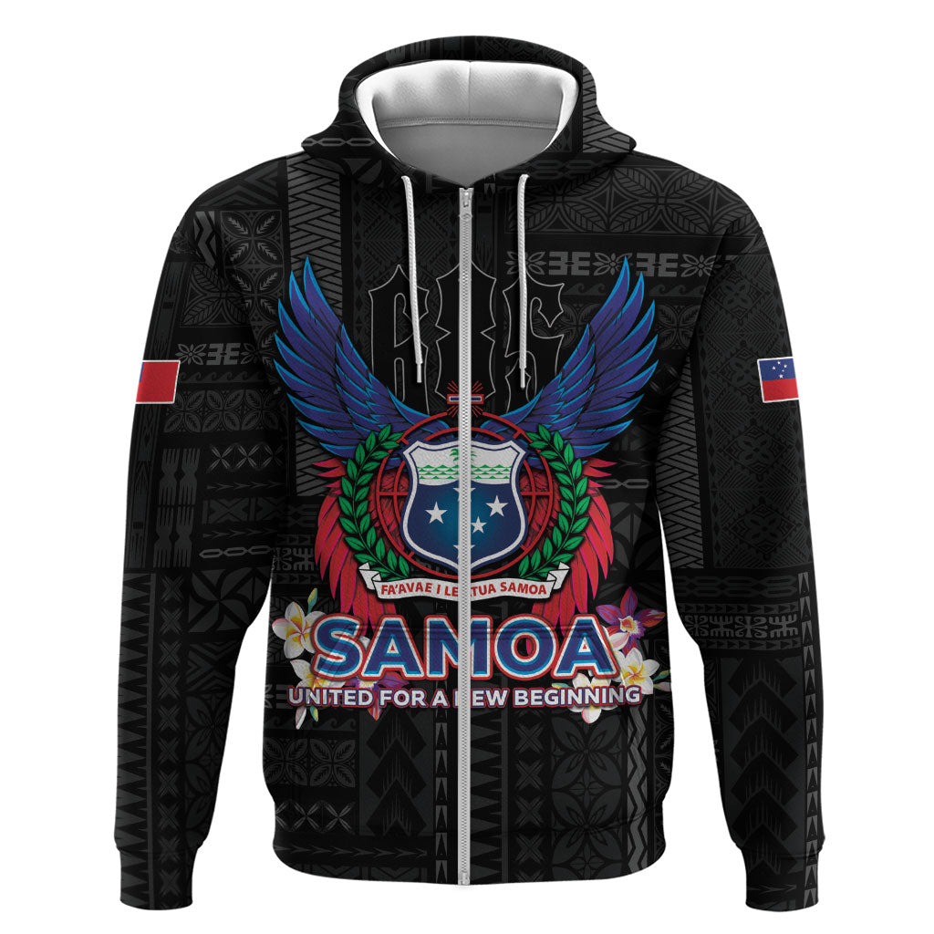 Samoa 64th Independence Anniversary Zip Hoodie