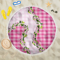 Pink Hawaii Palaka Beach Blanket Maile Pikake Honohono Orchid Lei