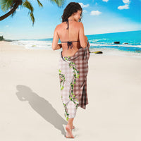 Mocha Hawaii Palaka Sarong Maile Pikake Honohono Orchid Lei
