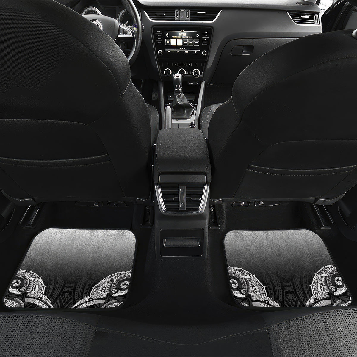 Personalised New Zealand Waitangi Day Car Mats Aotearoa Te Ra O Waitangi Manaia Maori Pattern LT05 - Polynesian Pride