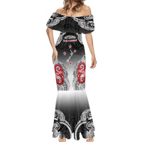 Personalised New Zealand Waitangi Day Mermaid Dress Aotearoa Te Ra O Waitangi Manaia Maori Pattern LT05 - Polynesian Pride