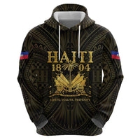 Haiti 1804 Zip Hoodie Polynesian Gold Neg Maron