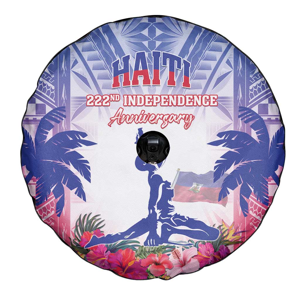 Haiti Independence Day Spare Tire Cover Neg Maron Polynesian Style LT05