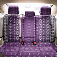 Purple Samoa Malu Tattoo Inspired Back Car Seat Cover LT05 - Polynesian Pride