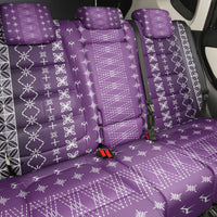 Purple Samoa Malu Tattoo Inspired Back Car Seat Cover LT05 - Polynesian Pride