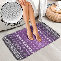 Purple Samoa Malu Tattoo Inspired Bathroom Set LT05 - Polynesian Pride