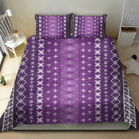 Purple Samoa Malu Tattoo Inspired Bedding Set LT05 - Polynesian Pride