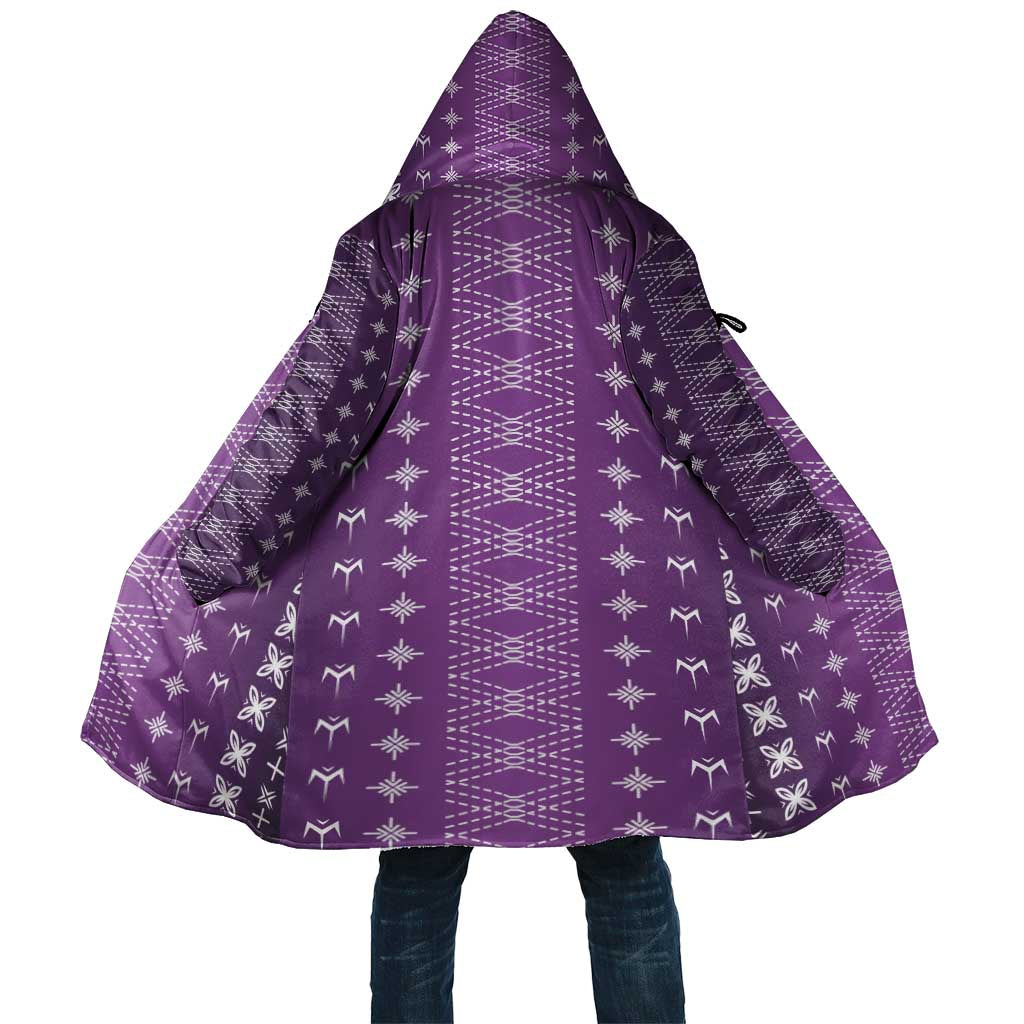 Purple Samoa Malu Tattoo Inspired Cloak LT05 Unisex Purple - Polynesian Pride