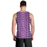 Purple Samoa Malu Tattoo Inspired Men Tank Top LT05 - Polynesian Pride