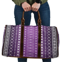 Purple Samoa Malu Tattoo Inspired Travel Bag LT05 Purple - Polynesian Pride