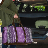Purple Samoa Malu Tattoo Inspired Travel Bag LT05 - Polynesian Pride