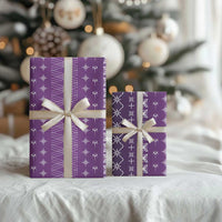 Purple Samoa Malu Tattoo Inspired Wrapping Paper