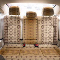 Beige Samoa Malu Tattoo Inspired Back Car Seat Cover LT05 - Polynesian Pride