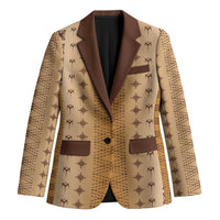 Beige Samoa Malu Tattoo Inspired Blazer LT05 Unisex Beige - Polynesian Pride
