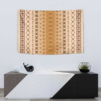 Beige Samoa Malu Tattoo Inspired Tapestry LT05 - Polynesian Pride