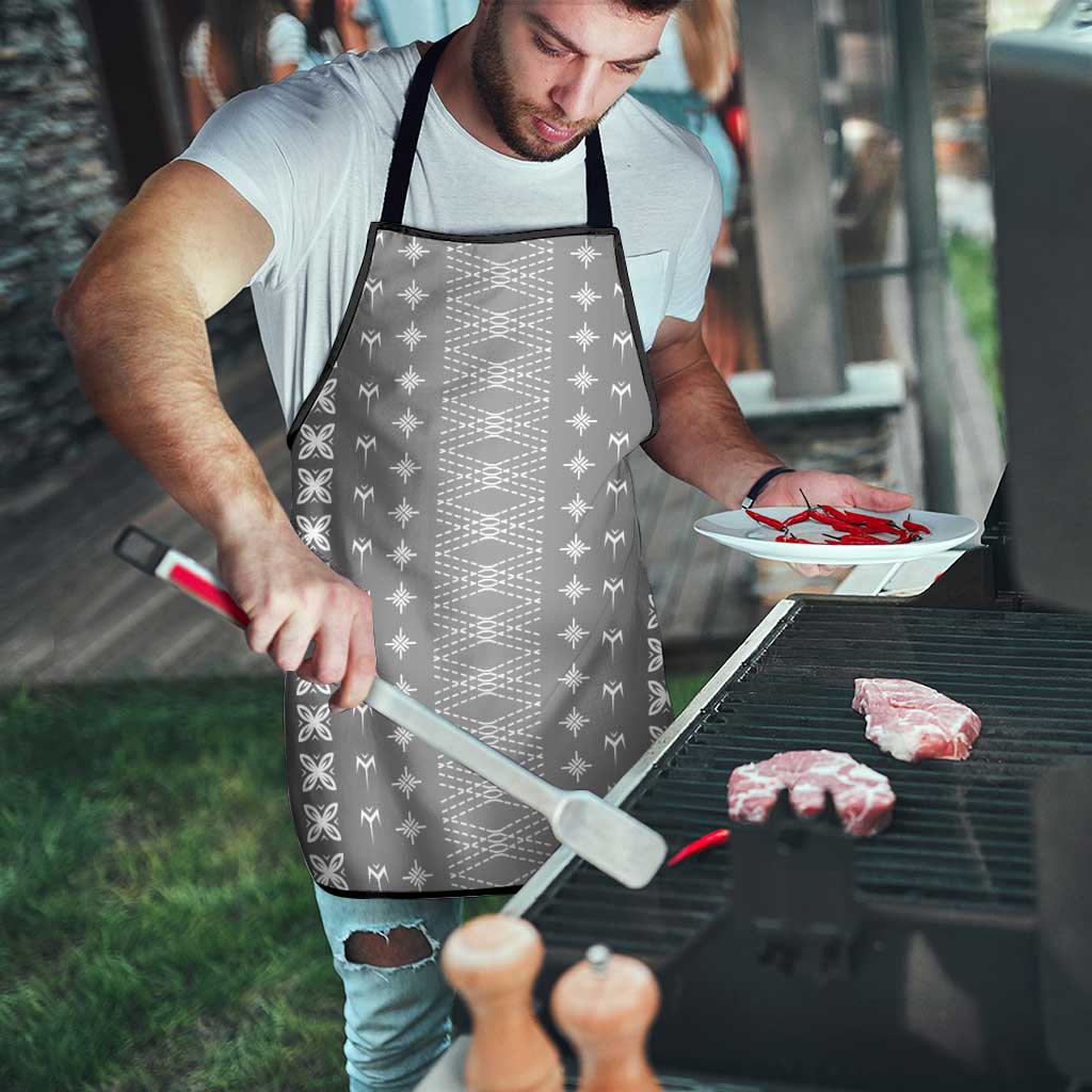 Black Samoa Malu Tattoo Inspired Apron LT05 - Polynesian Pride