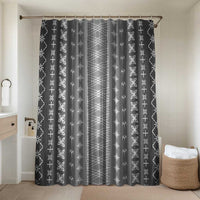 Black Samoa Malu Tattoo Inspired Bathroom Set - Polynesian Pride