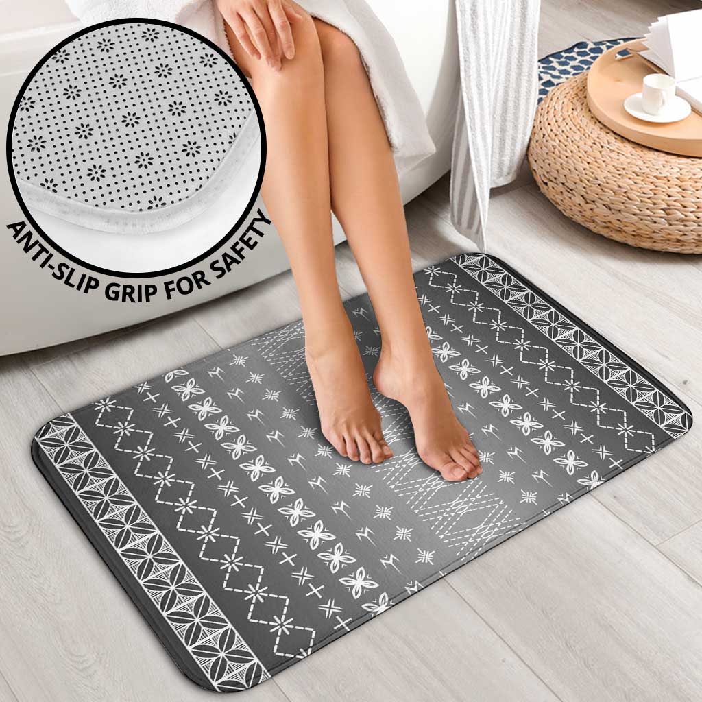 Black Samoa Malu Tattoo Inspired Bathroom Set - Polynesian Pride