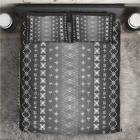 Black Samoa Malu Tattoo Inspired Bedding Set LT05 Black - Polynesian Pride