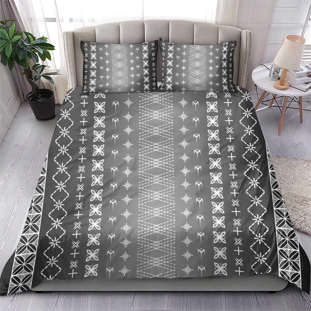 Black Samoa Malu Tattoo Inspired Bedding Set LT05 - Polynesian Pride