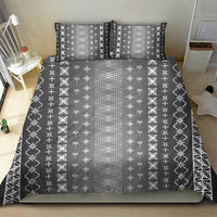 Black Samoa Malu Tattoo Inspired Bedding Set LT05 - Polynesian Pride