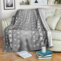 Black Samoa Malu Tattoo Inspired Blanket LT05 Black - Polynesian Pride