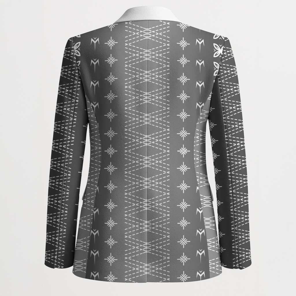 Black Samoa Malu Tattoo Inspired Blazer LT05 - Polynesian Pride