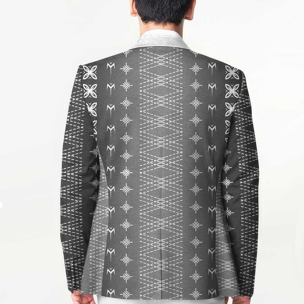 Black Samoa Malu Tattoo Inspired Blazer LT05 - Polynesian Pride