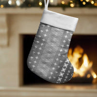 Black Samoa Malu Tattoo Inspired Christmas Stocking LT05 Set of 2 Black - Polynesian Pride