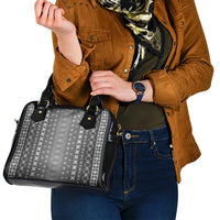 Black Samoa Malu Tattoo Inspired Shoulder Handbag LT05 - Polynesian Pride