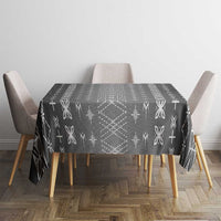 Black Samoa Malu Tattoo Inspired Tablecloth LT05 - Polynesian Pride
