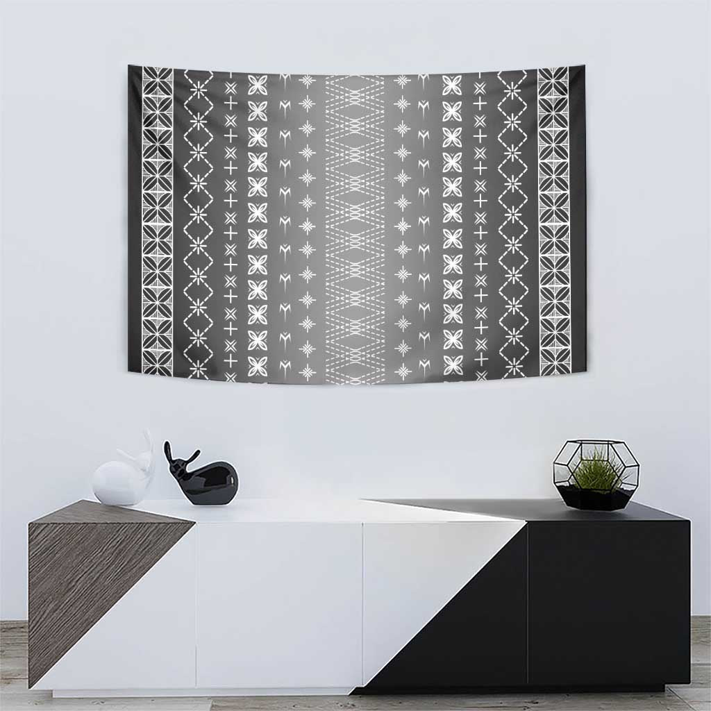 Black Samoa Malu Tattoo Inspired Tapestry LT05 - Polynesian Pride