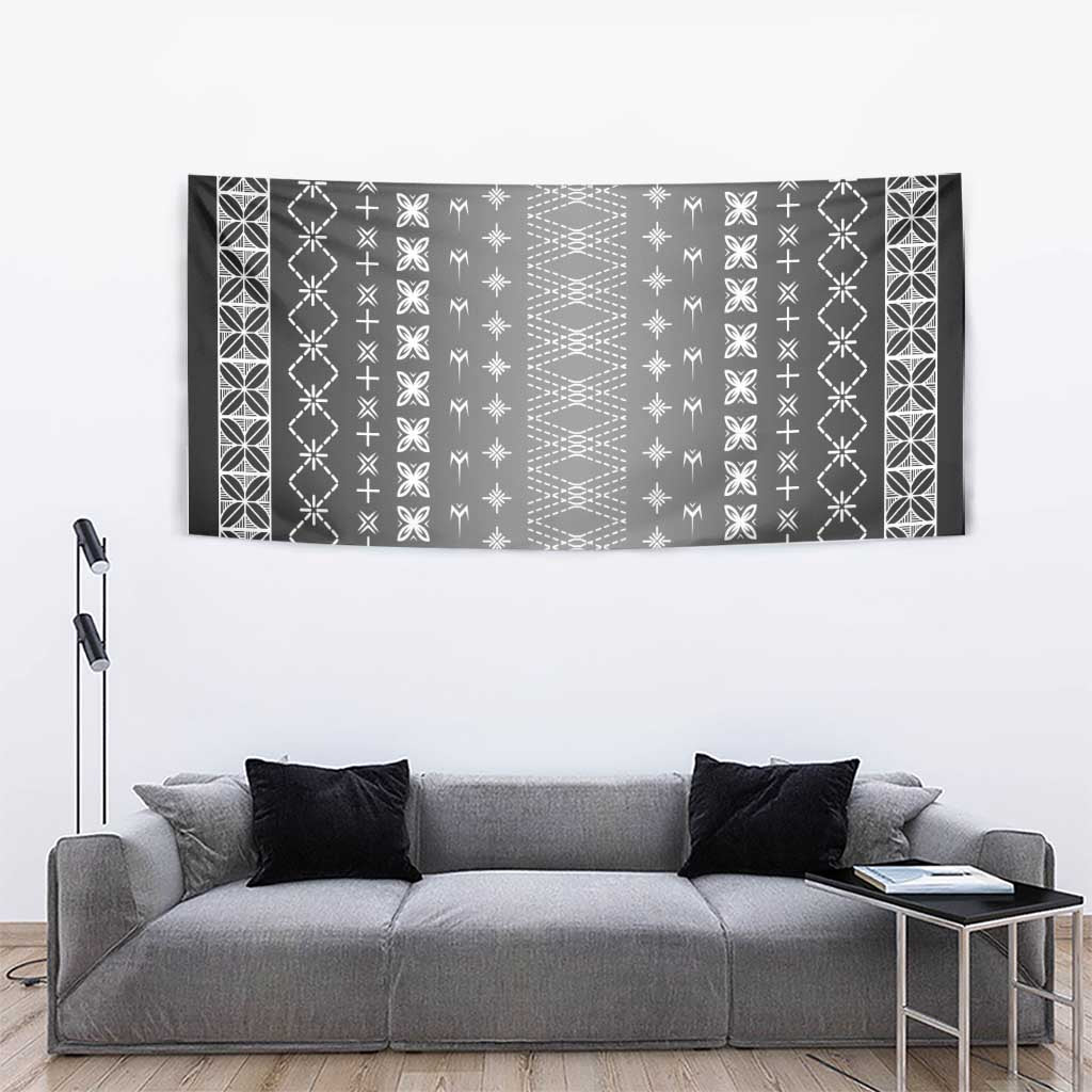 Black Samoa Malu Tattoo Inspired Tapestry LT05 - Polynesian Pride