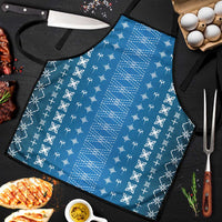 Blue Samoa Malu Tattoo Inspired Apron LT05 Blue - Polynesian Pride