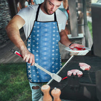 Blue Samoa Malu Tattoo Inspired Apron LT05 - Polynesian Pride