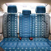 Blue Samoa Malu Tattoo Inspired Back Car Seat Cover LT05 - Polynesian Pride
