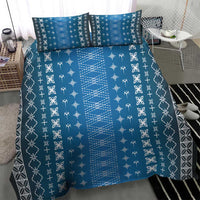 Blue Samoa Malu Tattoo Inspired Bedding Set LT05 - Polynesian Pride